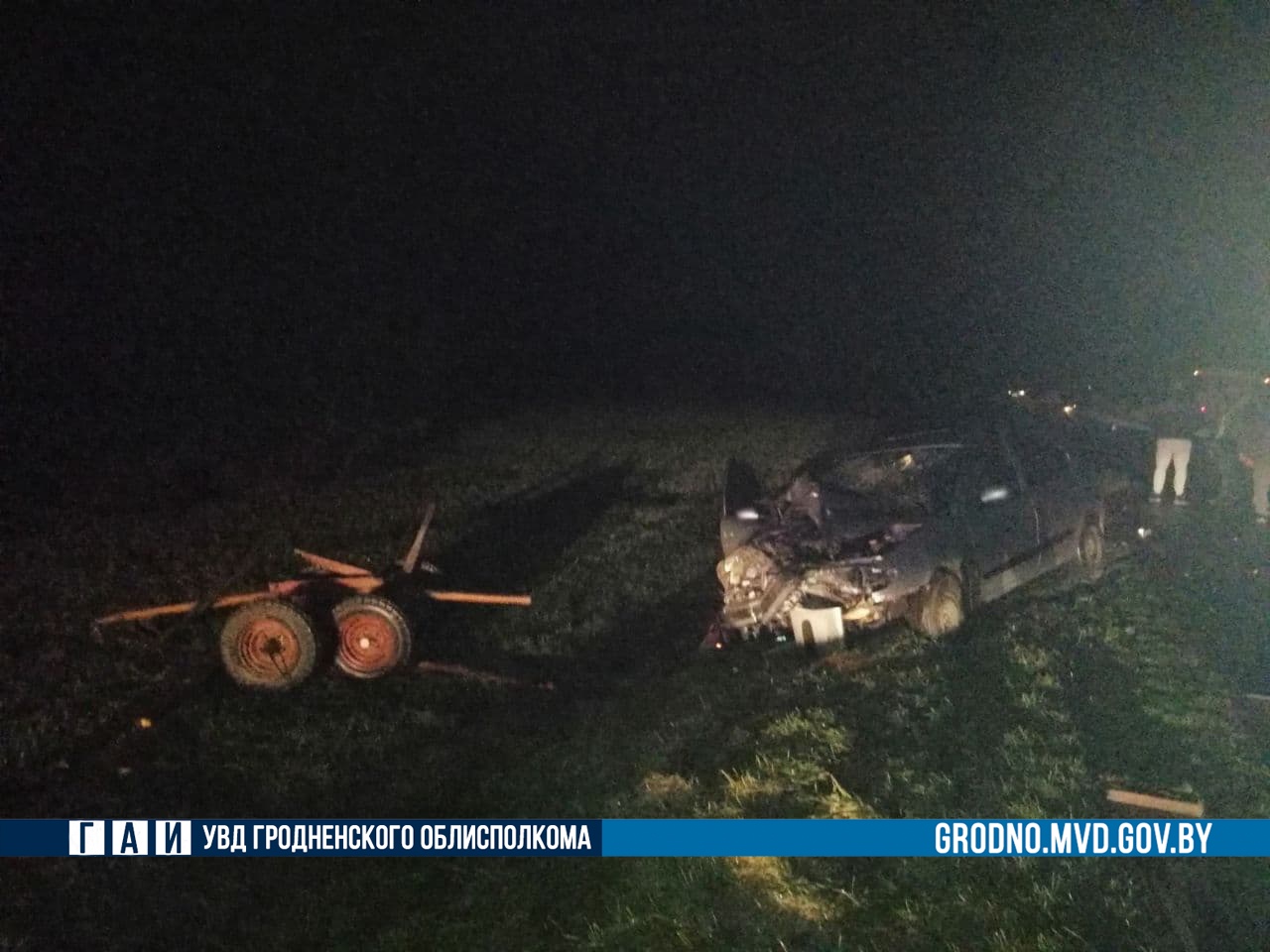 Чп бай гродненская область. Легковушка влетела в гужевую повозку.