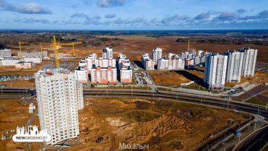 Смотрим на главные стройки Гродно с высоты