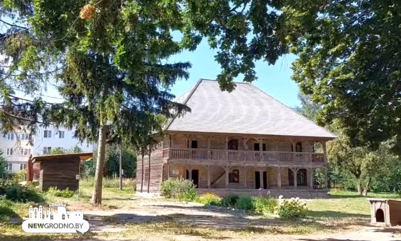одно из старейших деревянных зданий Беларуси