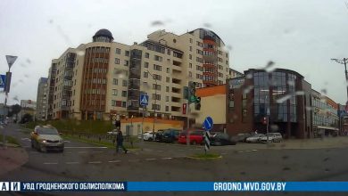 В Гродно задержали "синего" пешехода