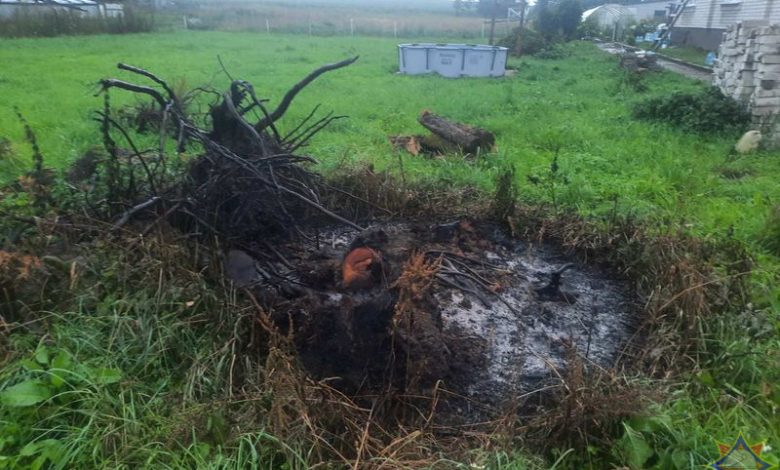 мужчина попал в реанимацию с ожогами