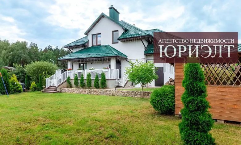 большой и стильный дом