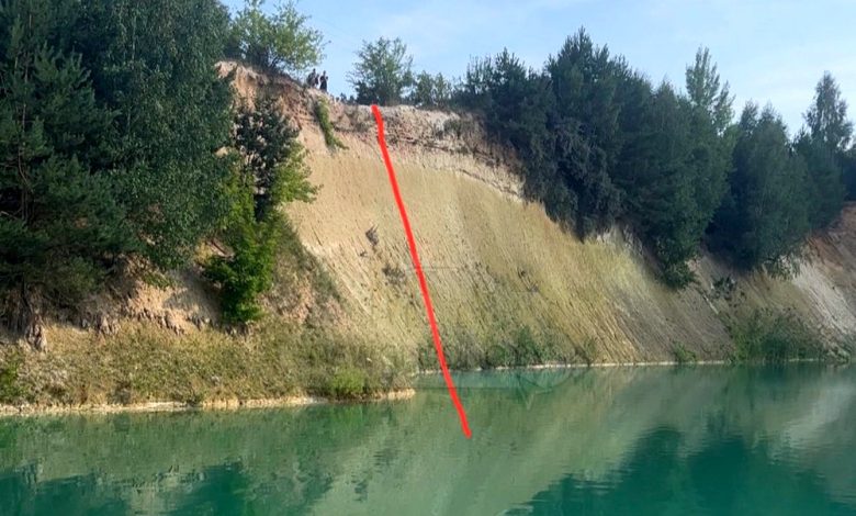 На карьере под Гродно