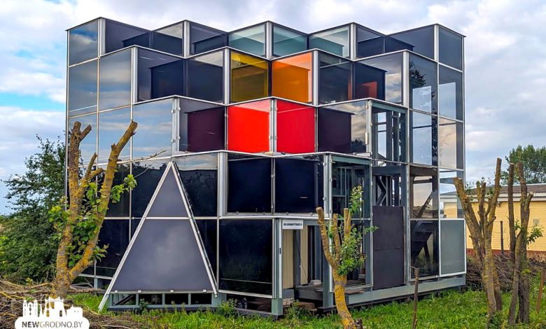 Под Гродно возводят дом