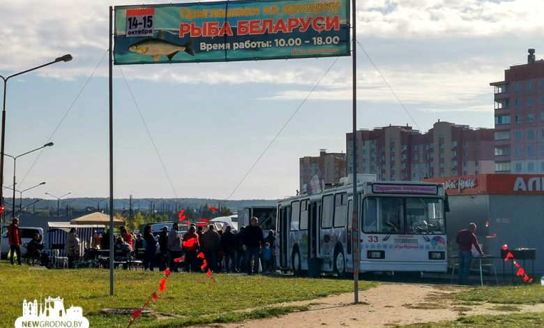 В Гродно проходит ярмарка «Рыба Беларуси»