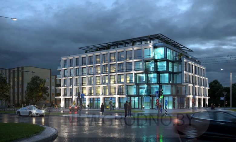 Появились новые изображения будущего ТЦ в Гродно