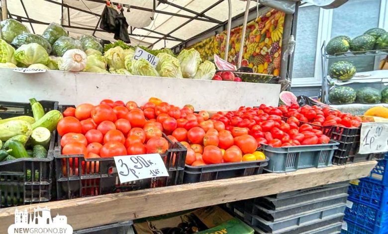 Посмотрели на стоимость овощей и фруктов на рынке в Гродно