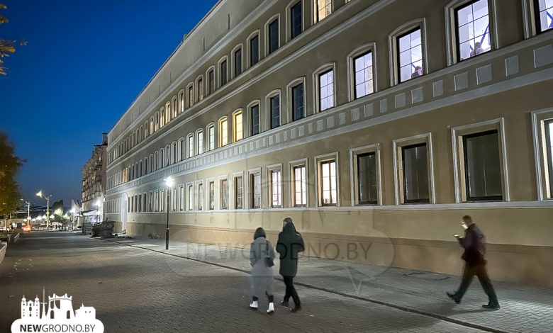 Еще одно старинное здание в центре Гродно преобразилось