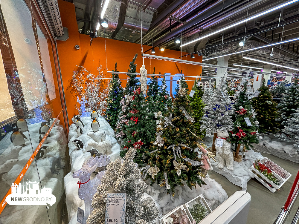 В магазинах Гродно уже стартовал сезон новогодней торговли