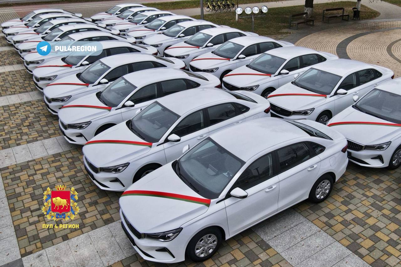 Гродненские милиционеры получили 49 новых машин