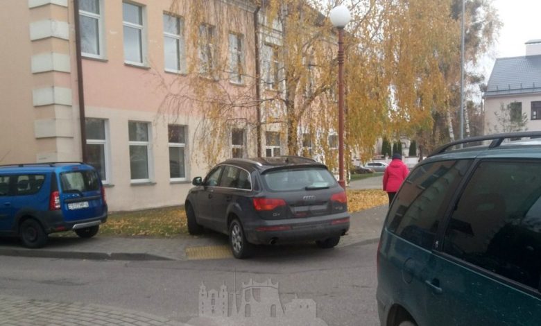 В Гродно ГАИ продолжает наказывать тех, кто не соблюдает правила парковки