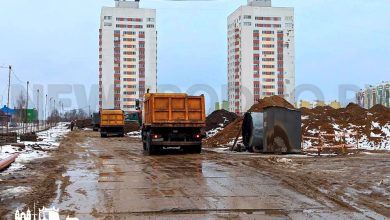 В Гродно в микрорайоне Девятовка начали строить жилой дом