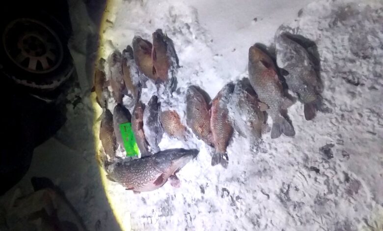 На водохранилище под Зельвой задержали браконьера