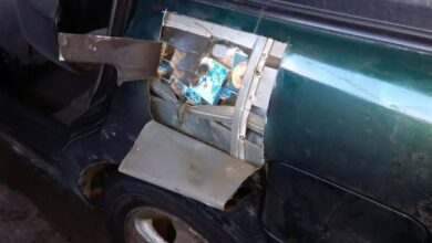 Литовские таможенники разрезали кузов "Мазды" из Беларуси