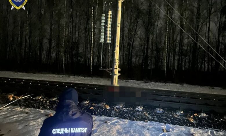 Под Сморгонью электричка сбила молодого человека