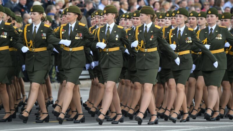 Минобороны: белорусские женщины
