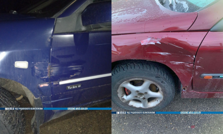 Ударили и сбежали. В Гродно ищут виновников сразу двух аварий