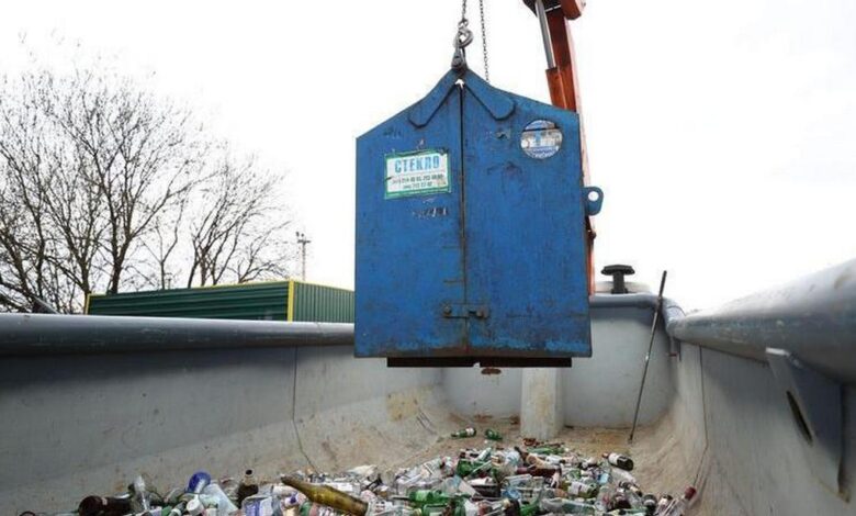 Гродненский стеклозавод строит производство по переработке битого стекла