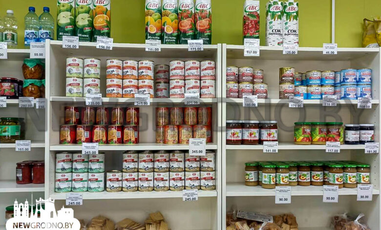 Смотрим стоимость белорусских продуктов в Череповце