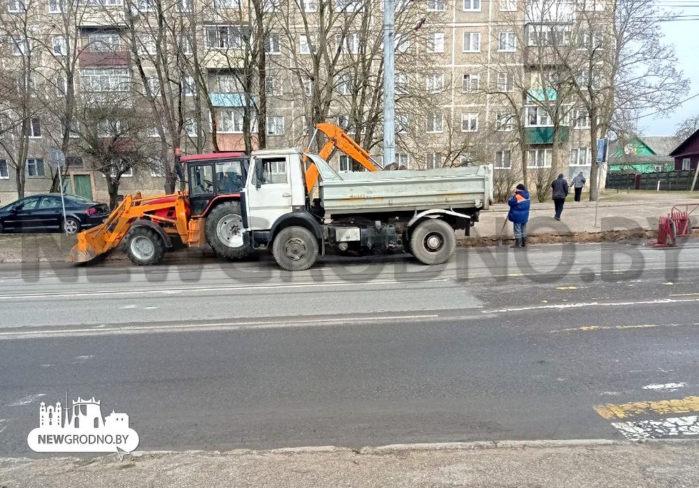 В Гродно начался ремонт еще одной важной улицы