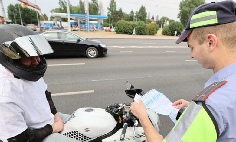 Бесплатные уроки вождения для мотоциклистов от ГАИ Гродно