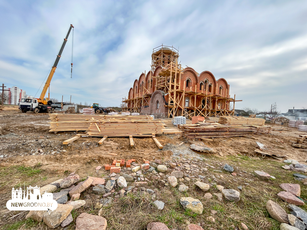 Как идет строительство новой церкви в Гродно