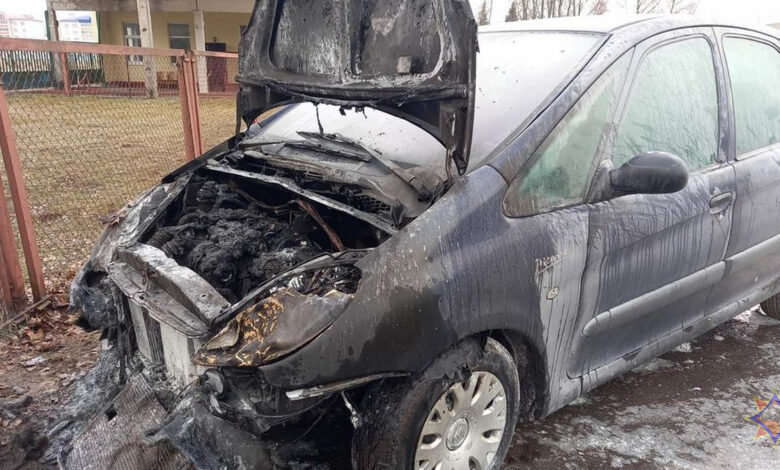 В Ивье мужчина решил прогреть машину