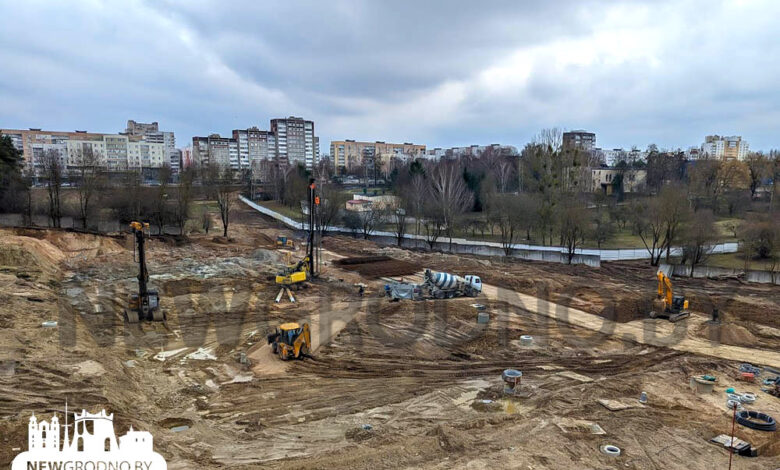 В Гродно начали строить учебный корпус медуниверситета