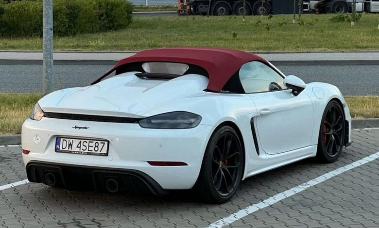 В Польше у белоруса похитили крутой Porsche