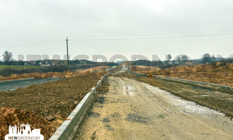 Посмотрели, как идет самая большая дорожная стройка в Гродно