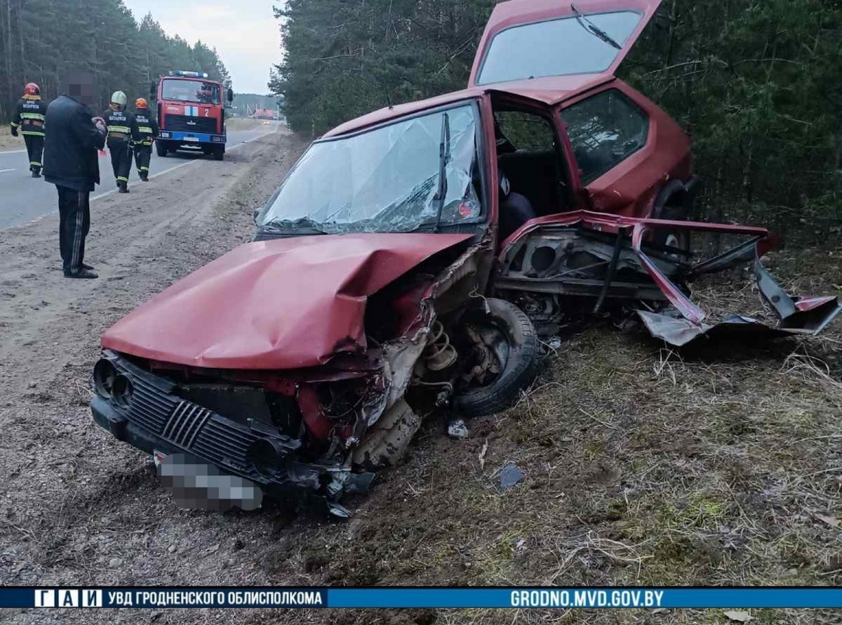На выходных в авариях в Гродненской области пострадали 3 человека