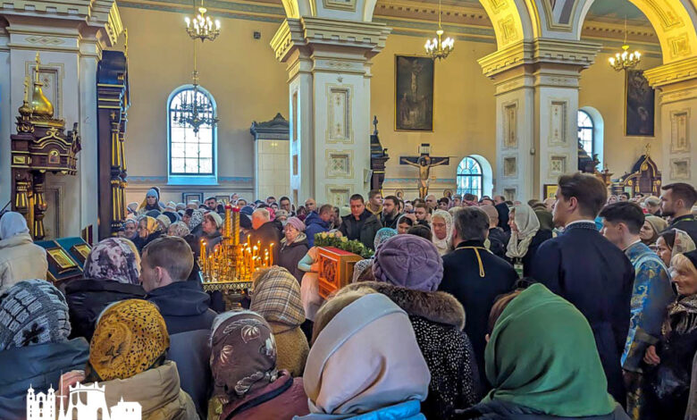 В Гродно доставили частицу пояса Пресвятой Богородицы