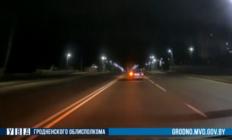 Пьяный автомастер в Сморгони устроил гонки на машине клиента