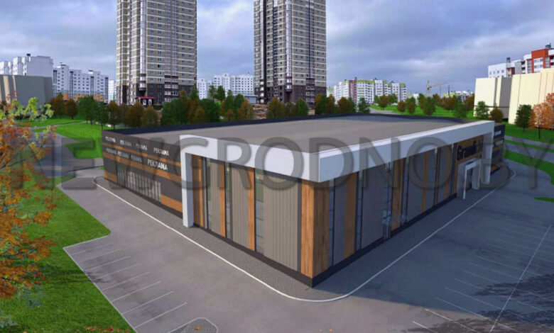 Фудкорт и даже кинотеатр