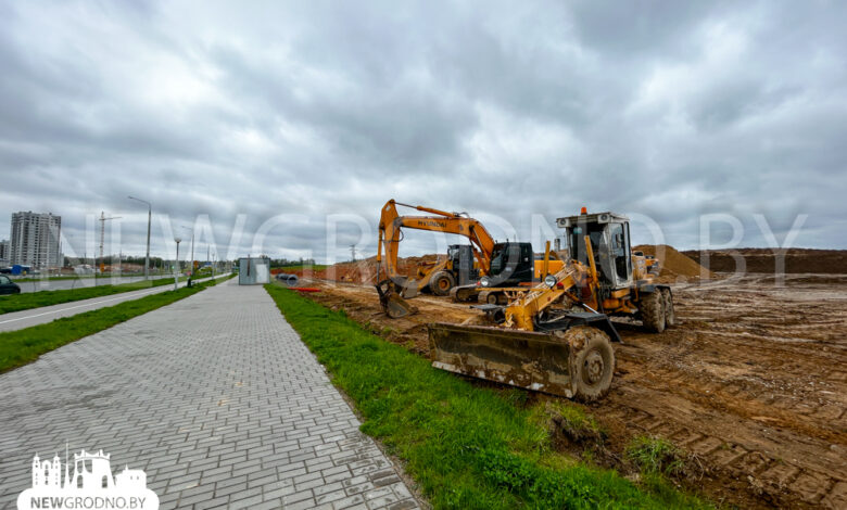 В Грандичах строители зашли