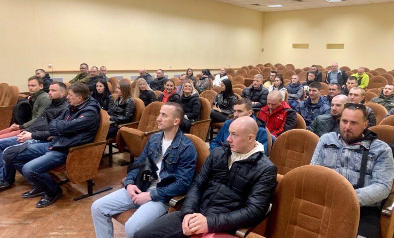 В Гродно прошла встреча с начинающими мотоциклистами