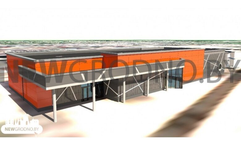 В новом жилом районе по улице