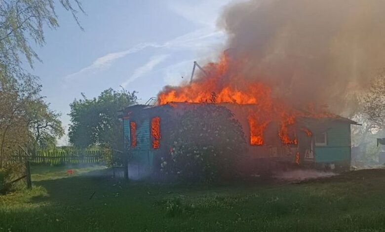 В Гродненской области за сутки зафиксировали 4 пожара