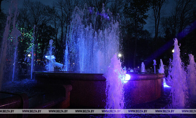 В Гродно заработали городские фонтаны