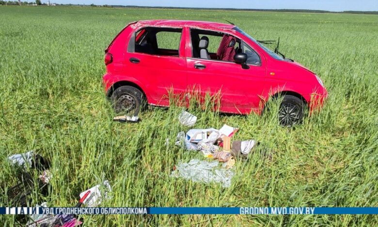 В аварии под Сморгонью пострадала 9-летняя девочка