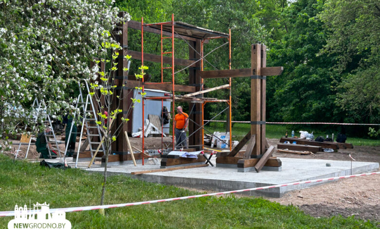 В Гродно рядом с Коложской церковью