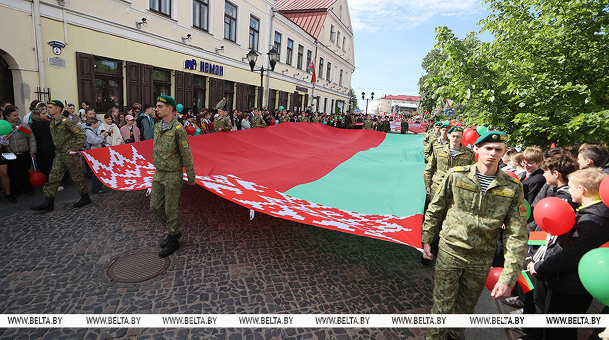 В Гродно отмечают День Победы