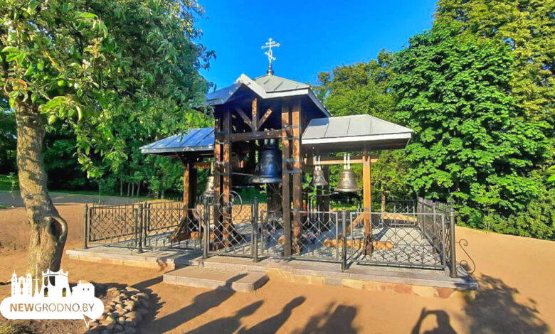 Рядом с Коложей появилась звонница