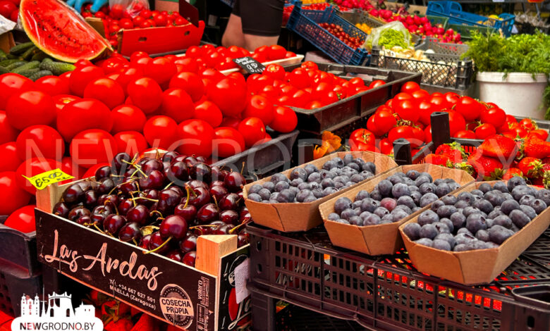 Какие фрукты и овощи продают