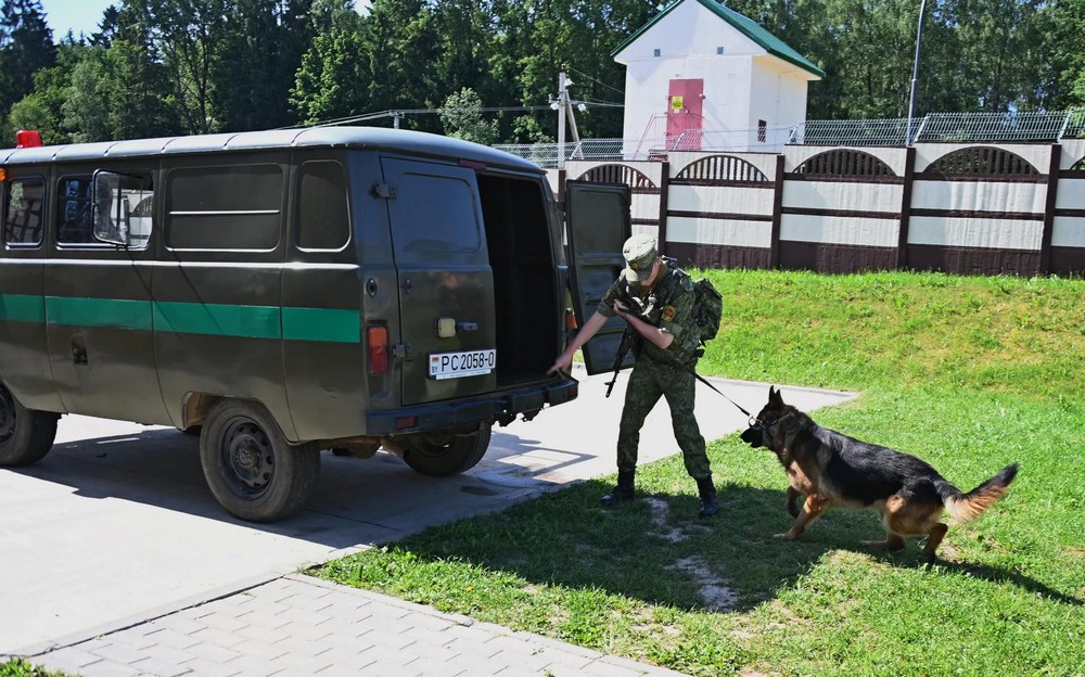 Пограничники рассказали, как охраняют рубежи страны на границе с Литвой