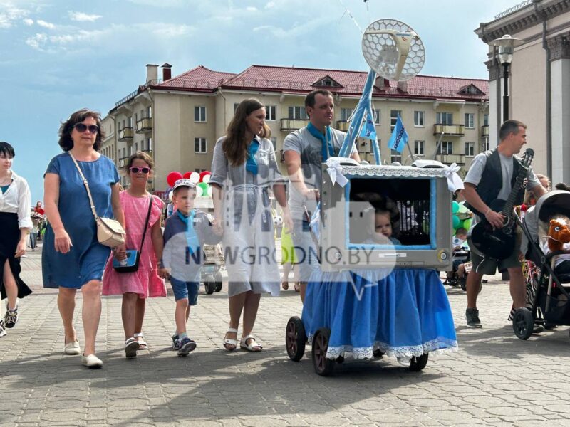 По улицам Гродно прошел