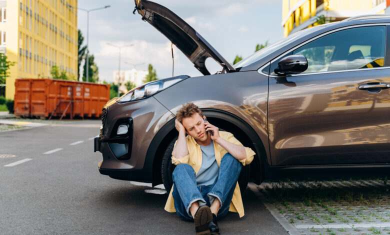 В Гродно ночью повредили три машины