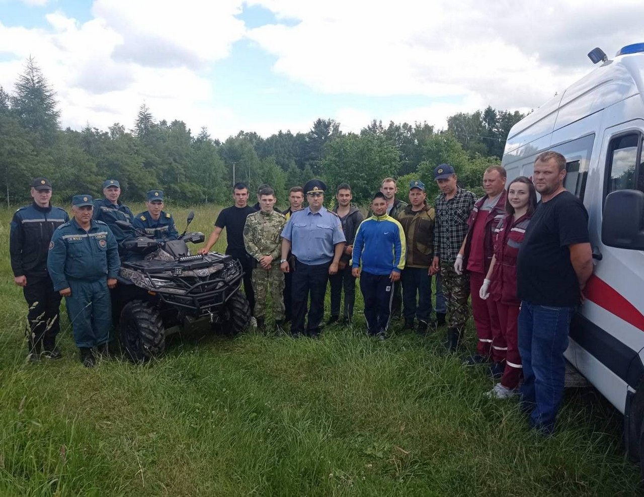 Под Кореличами сутки искали пропавшего пенсионера