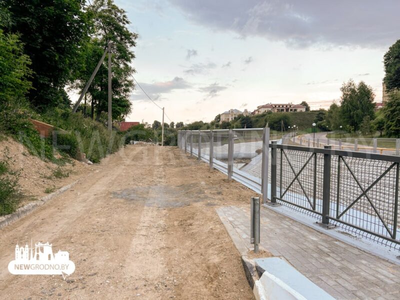 В центре Гродно благоустроили