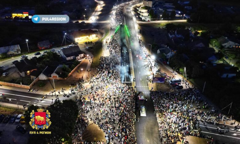 В Лиде открыли новый путепровод